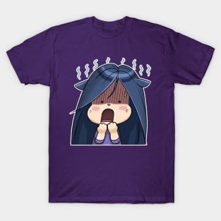 Kitty The Witch Scream. T-Shirt